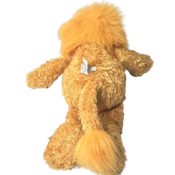 GUND Gabbi Lion Plush Stuffed Animal Toy 2741 Orange Brown 16" Long - Picture 2 of 5